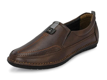 Men's Faux Leather Moccasin Formal Shoes