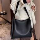 Women Black Tote Handbag