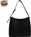 Women Black Tote Handbag