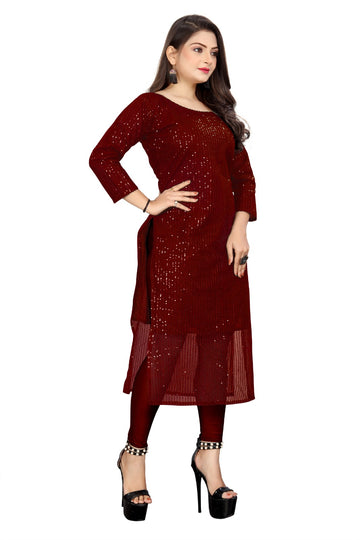 Red Women Kurti